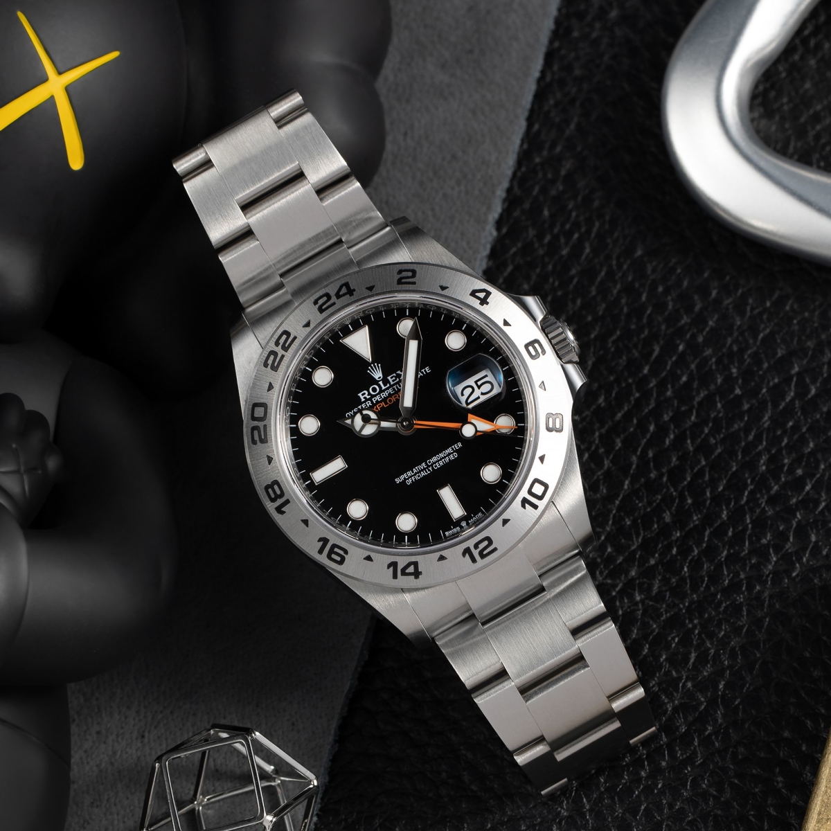 Explorer II Stainless Steel Black Dial