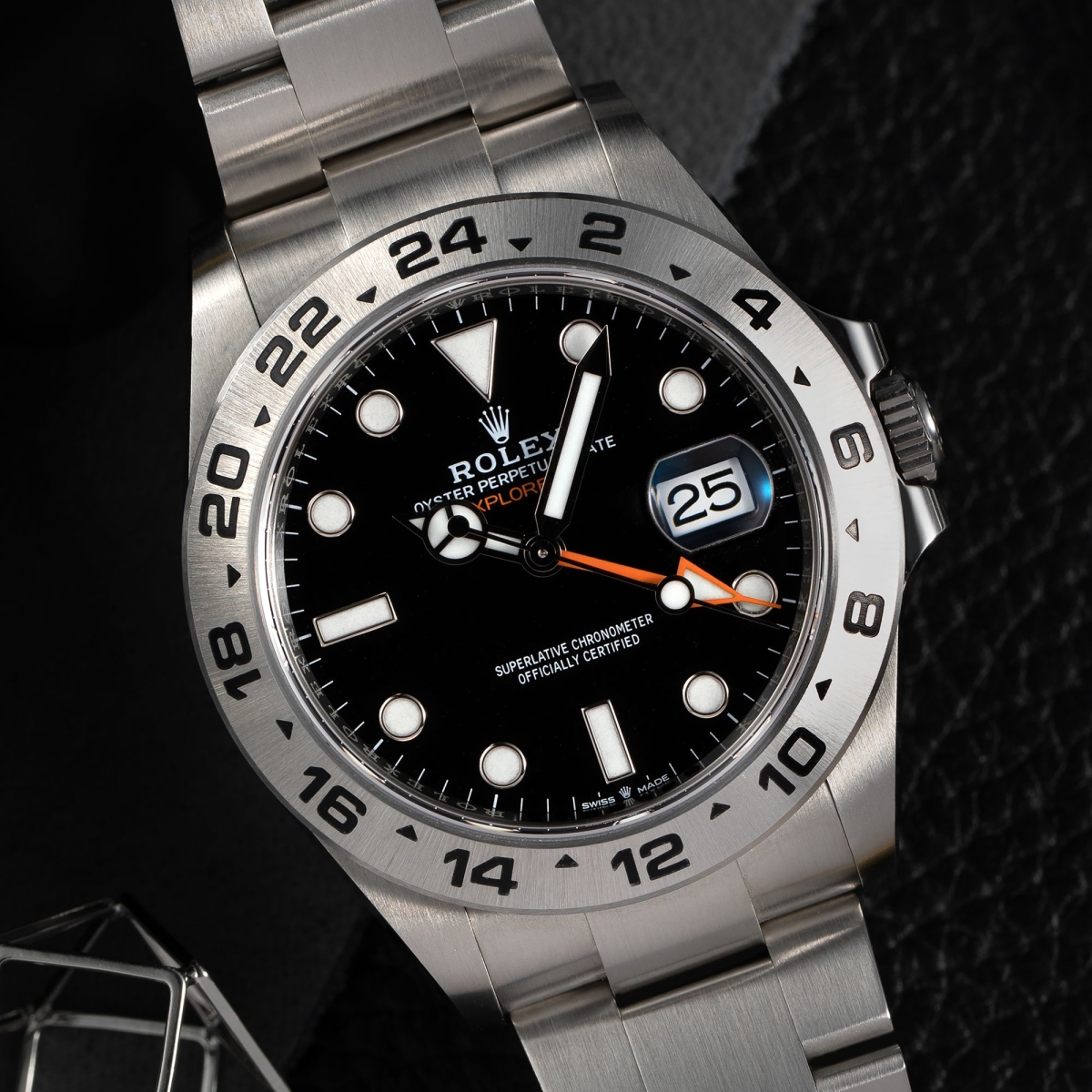 Explorer II Stainless Steel Black Dial