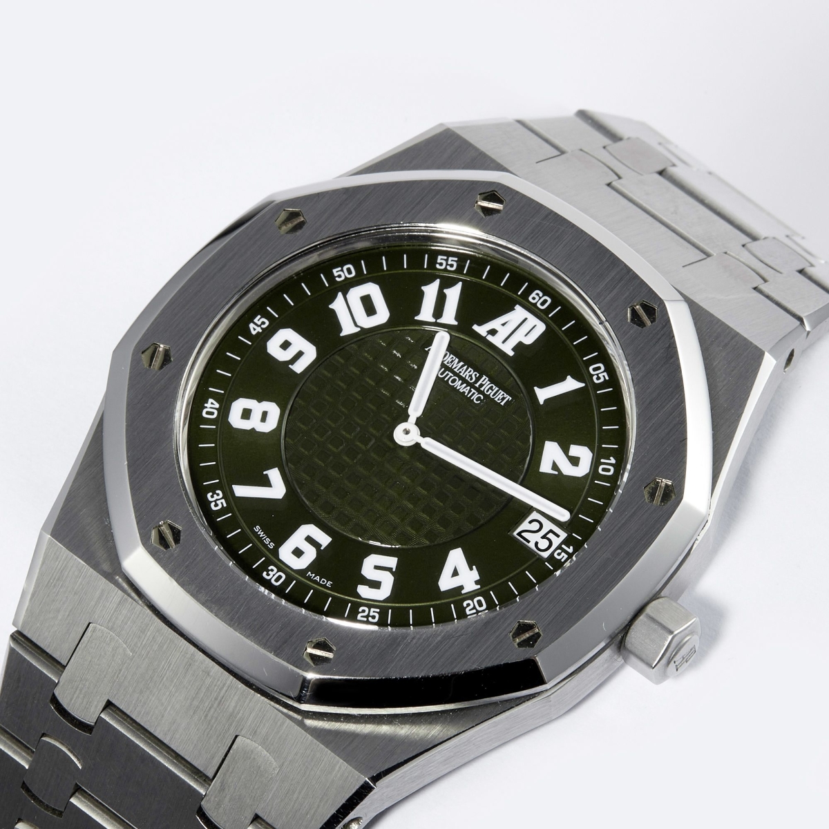 Royal Oak 39 "Jumbo" Italia Stainless Steel Green Dial