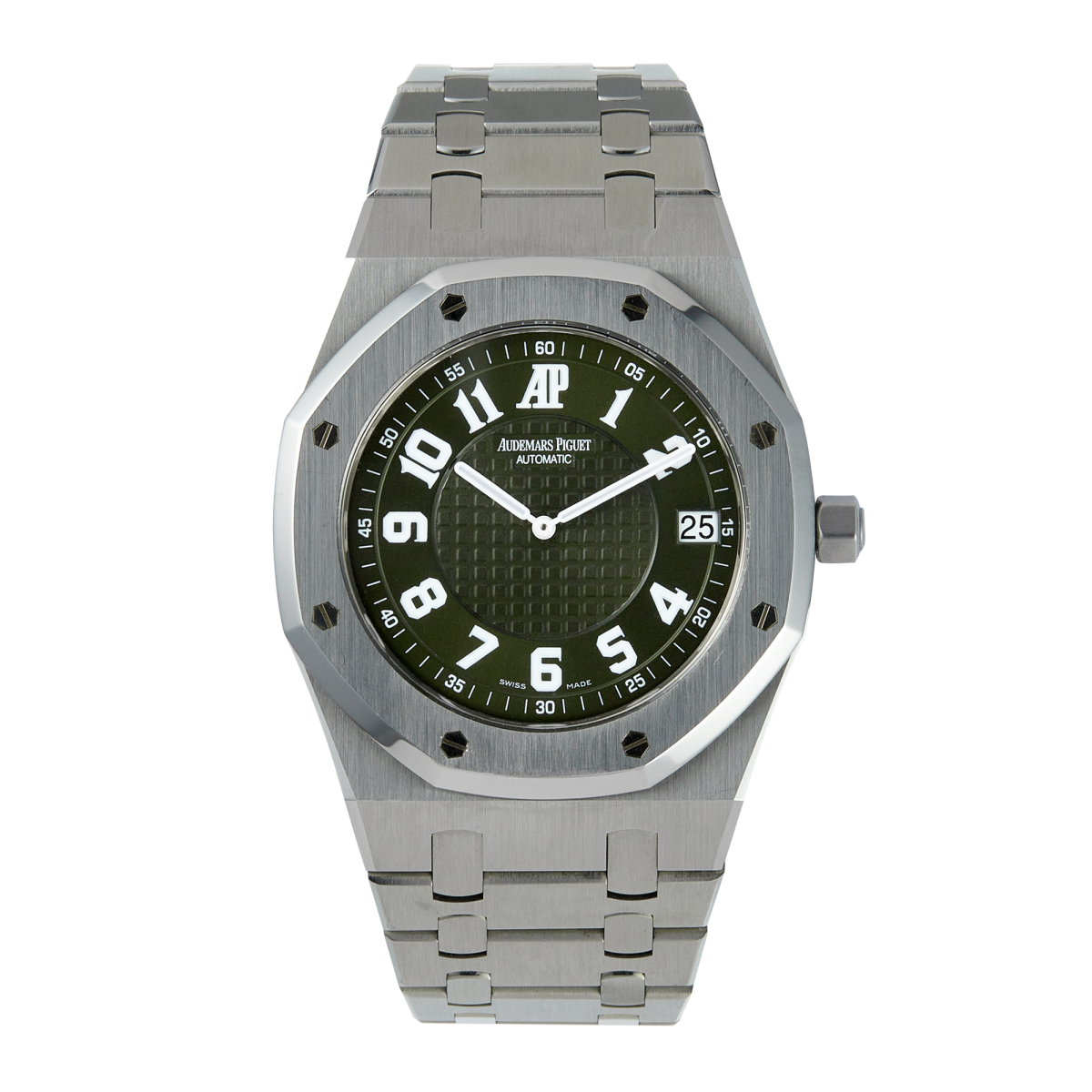 Royal Oak 39 "Jumbo" Italia Stainless Steel Green Dial