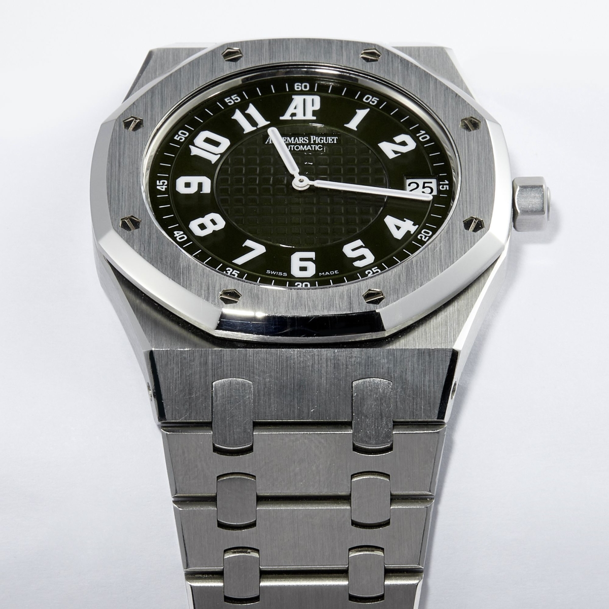 Royal Oak 39 "Jumbo" Italia Stainless Steel Green Dial