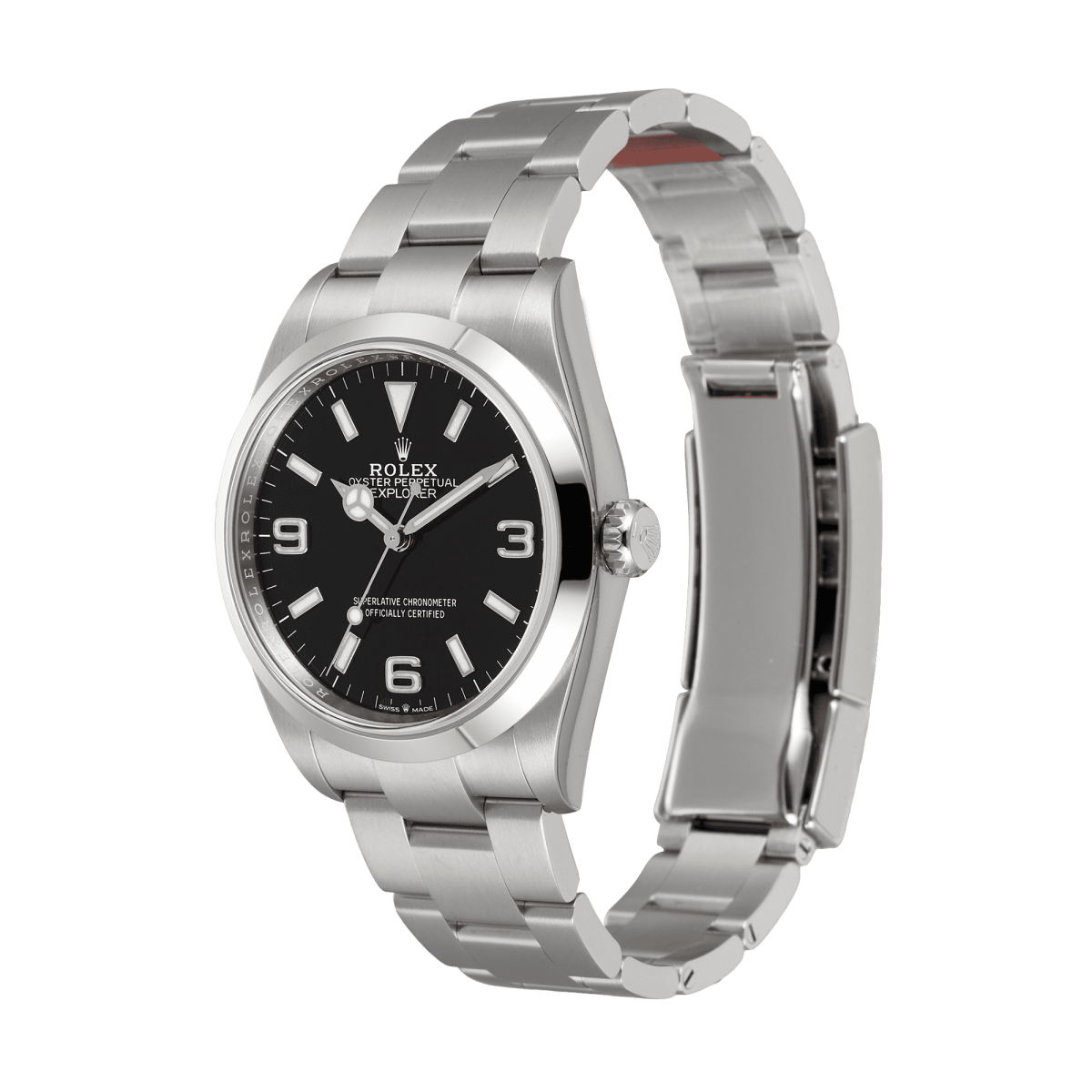 Explorer 36 Stainless Steel Black Dial