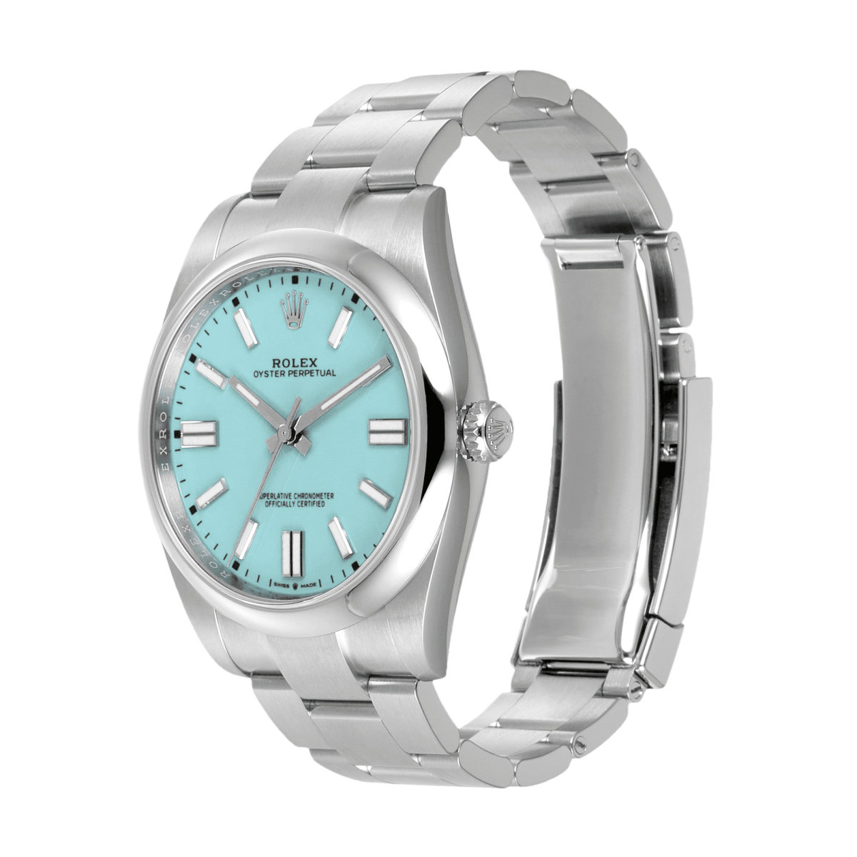 Oyster Perpetual 41 Stainless Steel Turquoise Dial