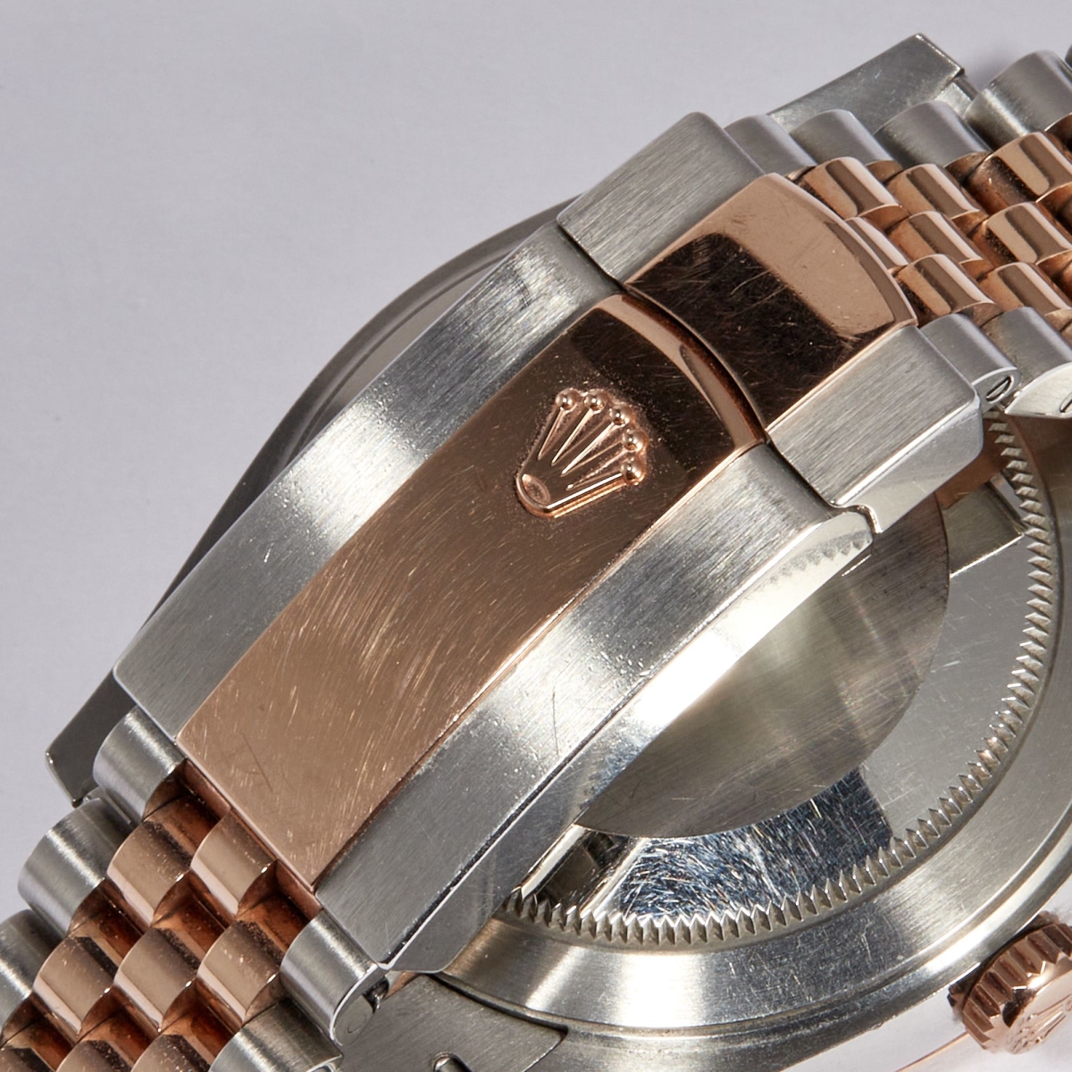 Datejust 41 Rose Gold & Stainless Steel Jubilee Brown Dial