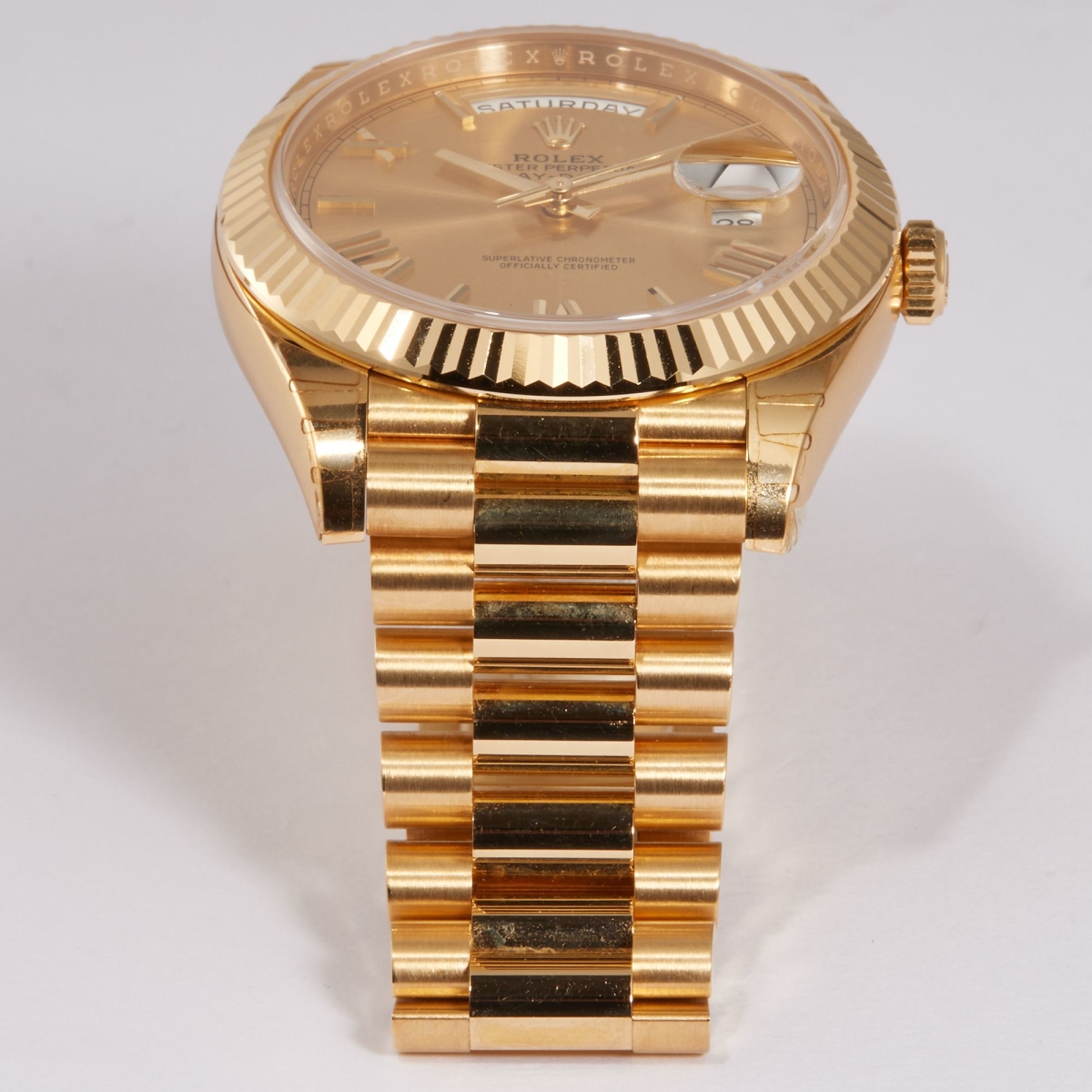 Day-Date 40 Yellow Gold Champagne Dial