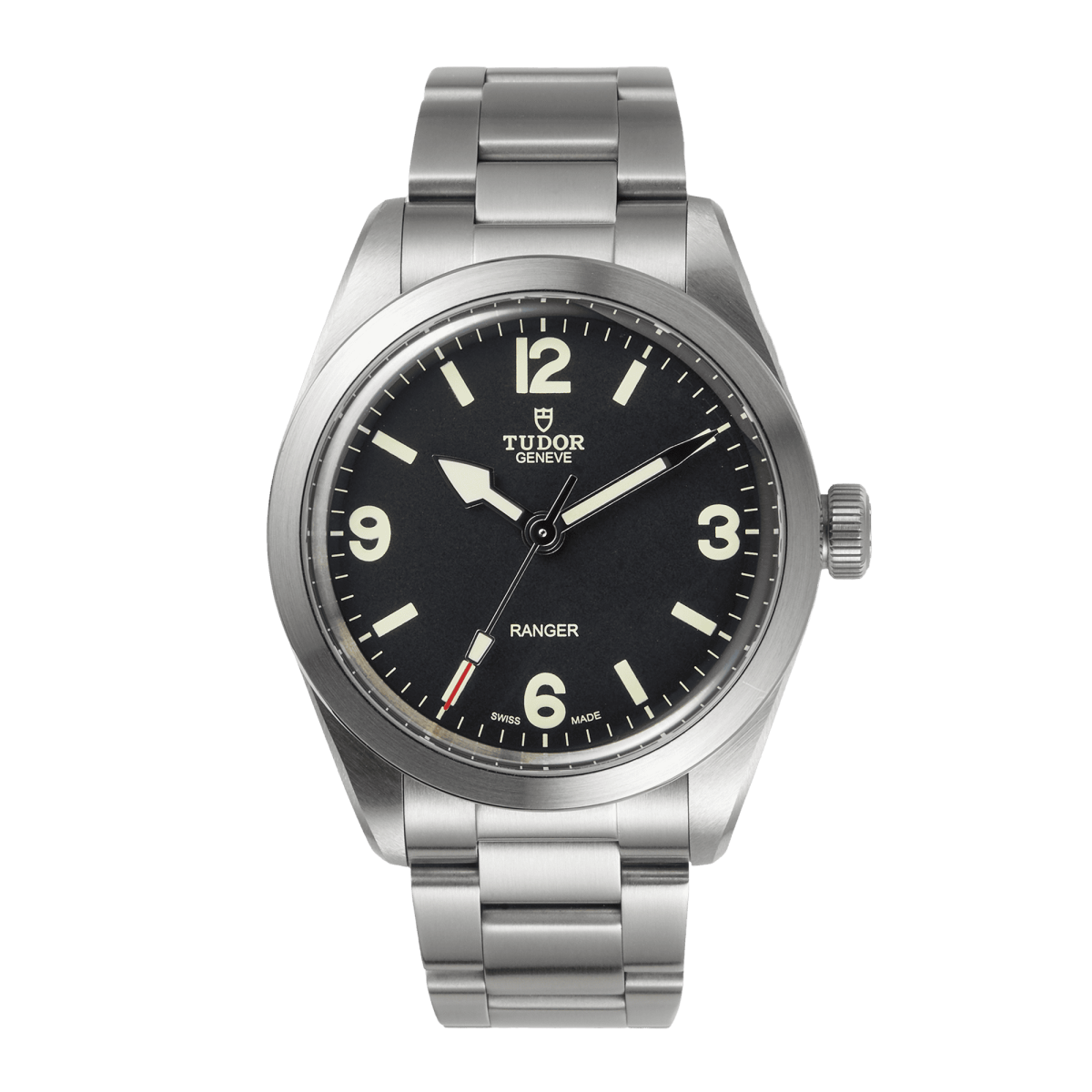 Ranger 39 Stainless Steel Black Dial