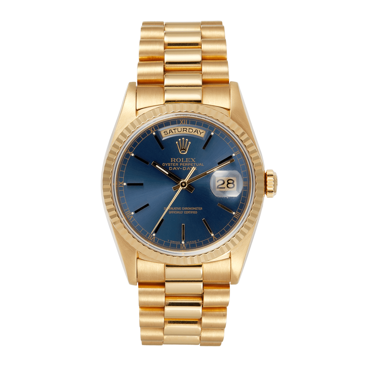 Day-Date 36 W Series Blue Dial