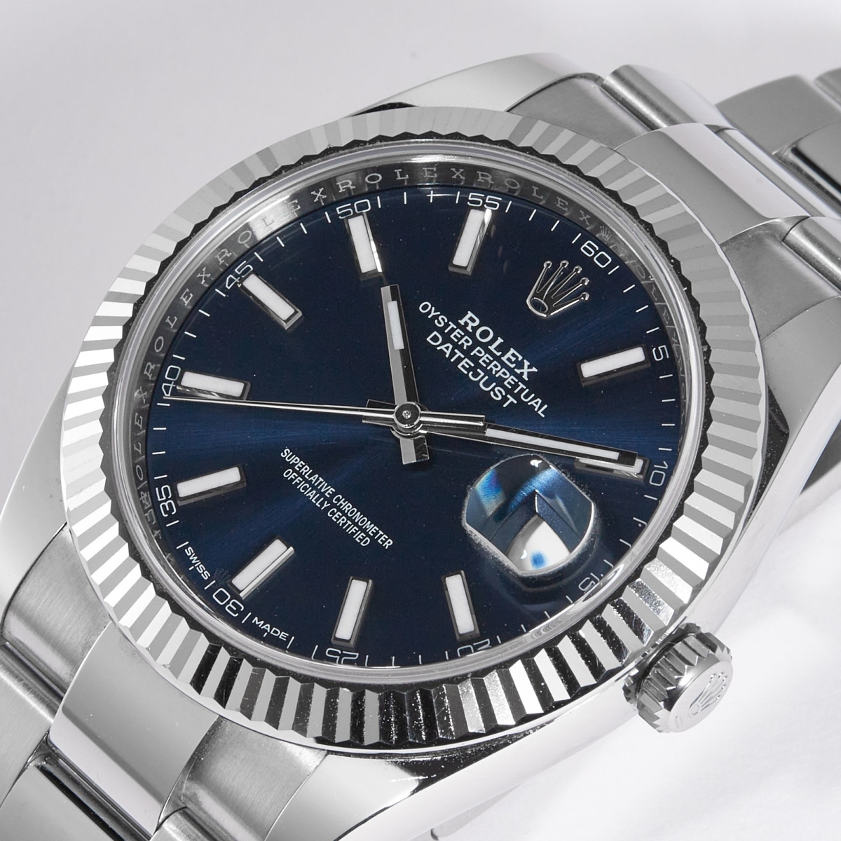 Datejust 41 Stainless Steel Blue Dial