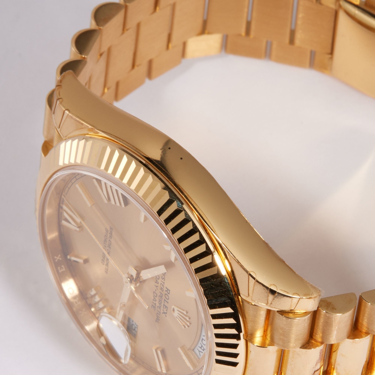 Day-Date 40 Yellow Gold Champagne Dial