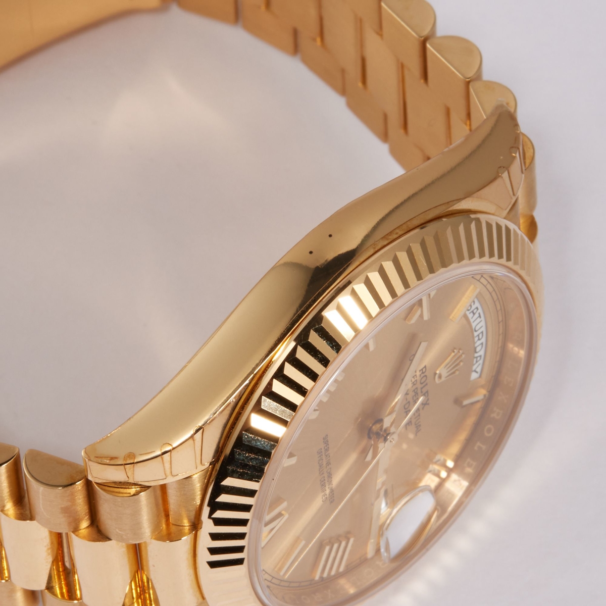 Day-Date 40 Yellow Gold Champagne Dial