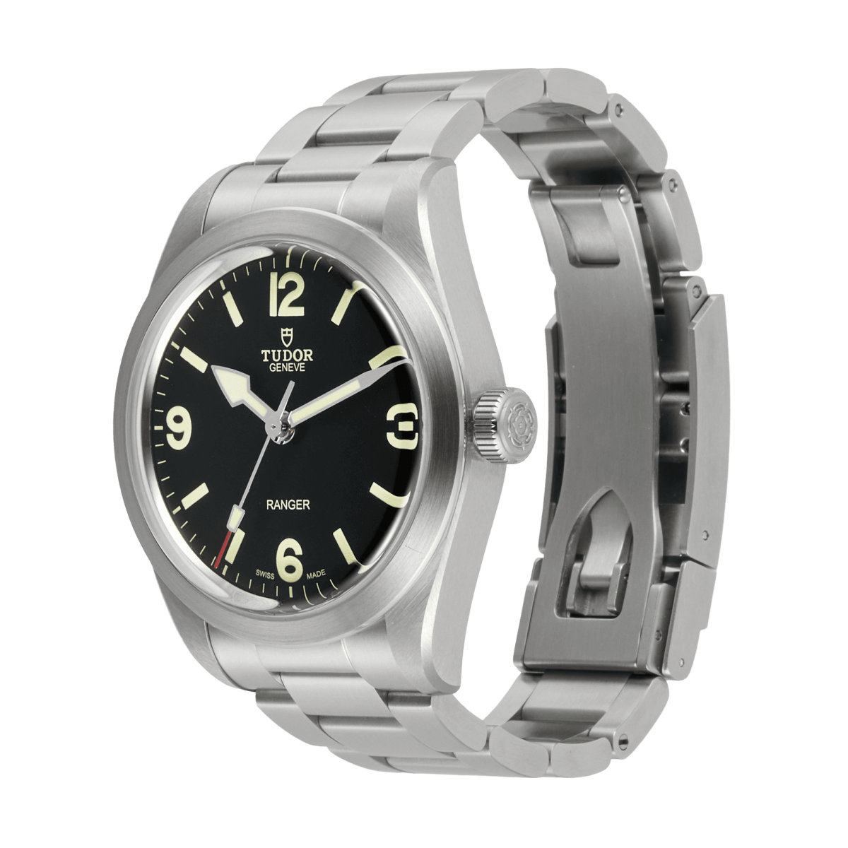 Ranger 39 Stainless Steel Black Dial