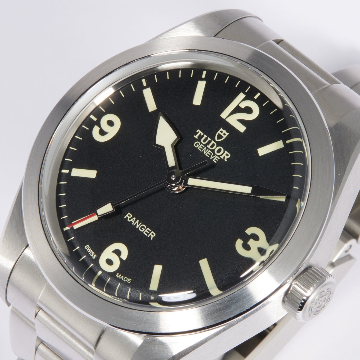 Ranger 39 Stainless Steel Black Dial