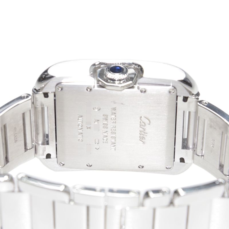 Tank Anglaise White Gold Silver Dial