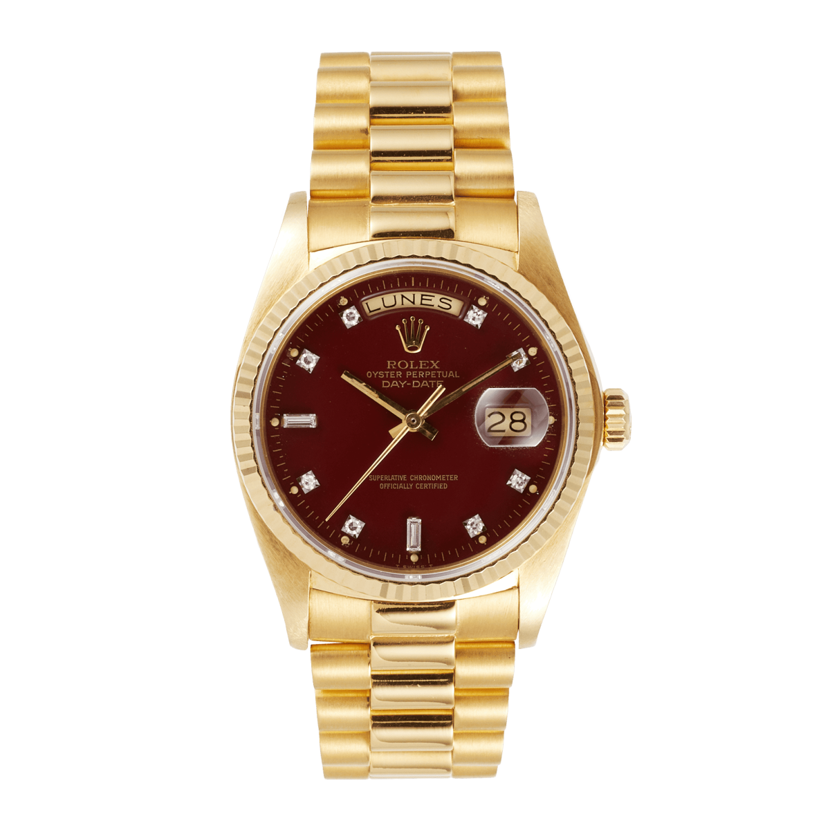 Day-Date 36 Yellow Gold Diamond Stella Dial