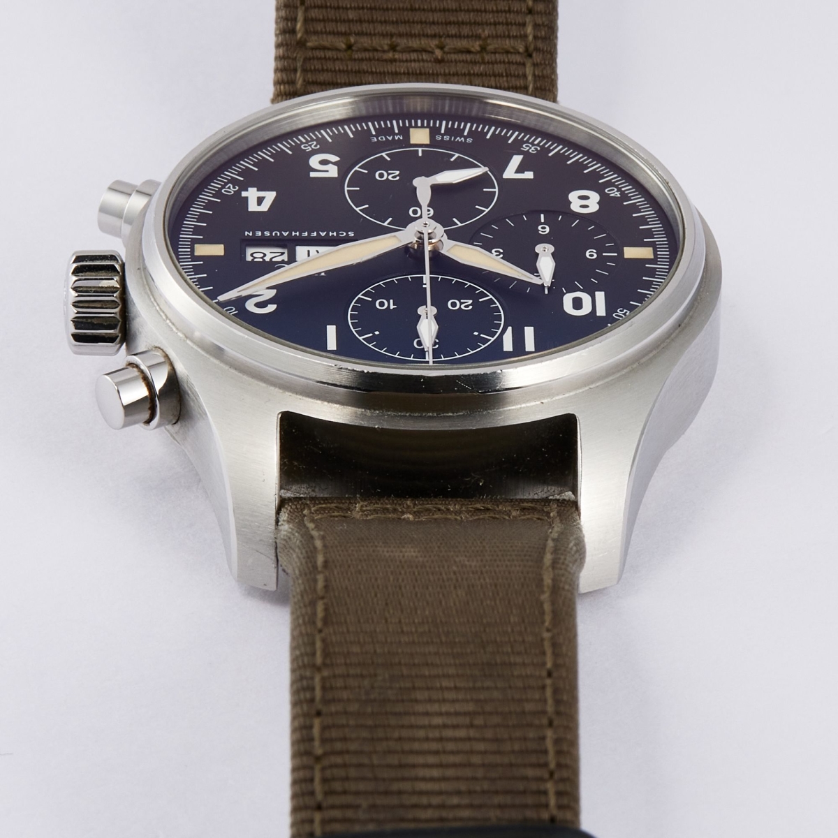 Pilot's Watch Chronograph Spitfire 41 Stainless Steel Black Dial