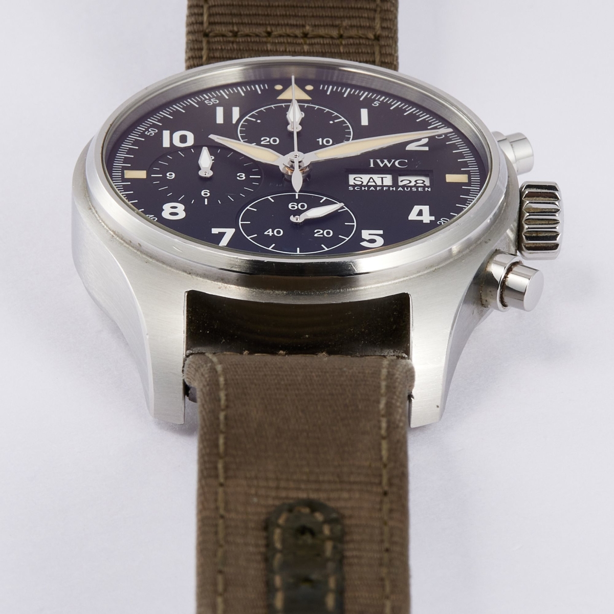 Pilot's Watch Chronograph Spitfire 41 Stainless Steel Black Dial