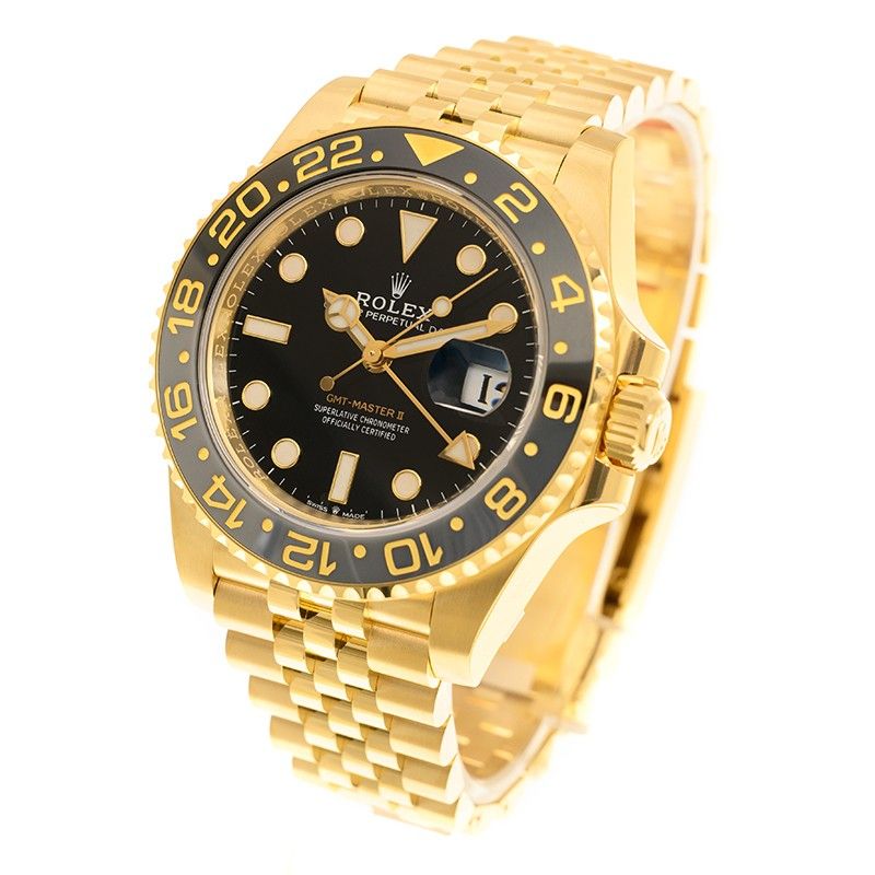 GMT-Master II Yellow Gold Black Dial