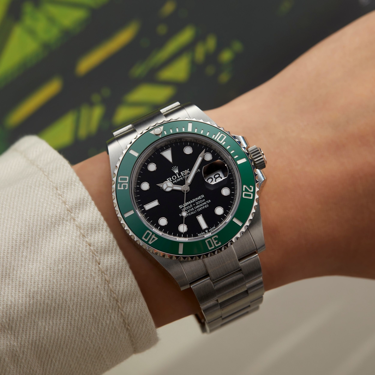 Submariner Date Steel Black Dial "Starbucks" 41mm