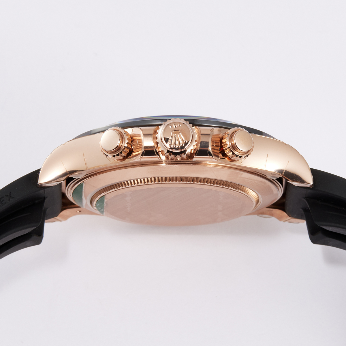 Daytona Rose Gold Oysterflex Pink Dial