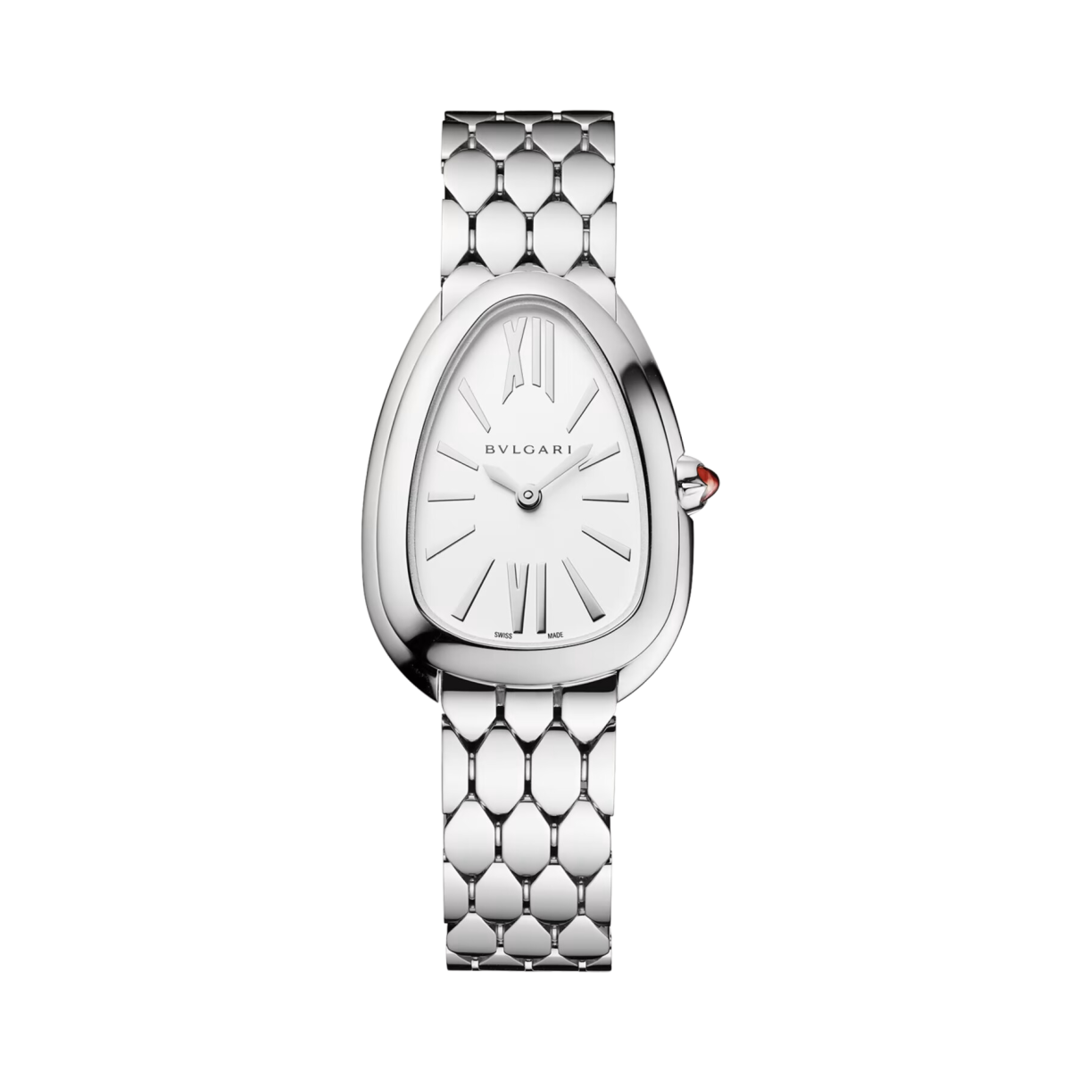 Serpenti Seduttori Stainless Steel White Dial
