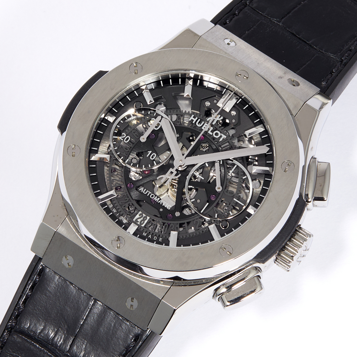 Classic Fusion Aerofusion Titanium Skeleton Dial