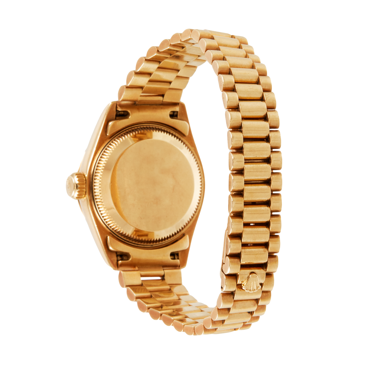 Datejust 26 Yellow Gold Diamond Champagne Dial