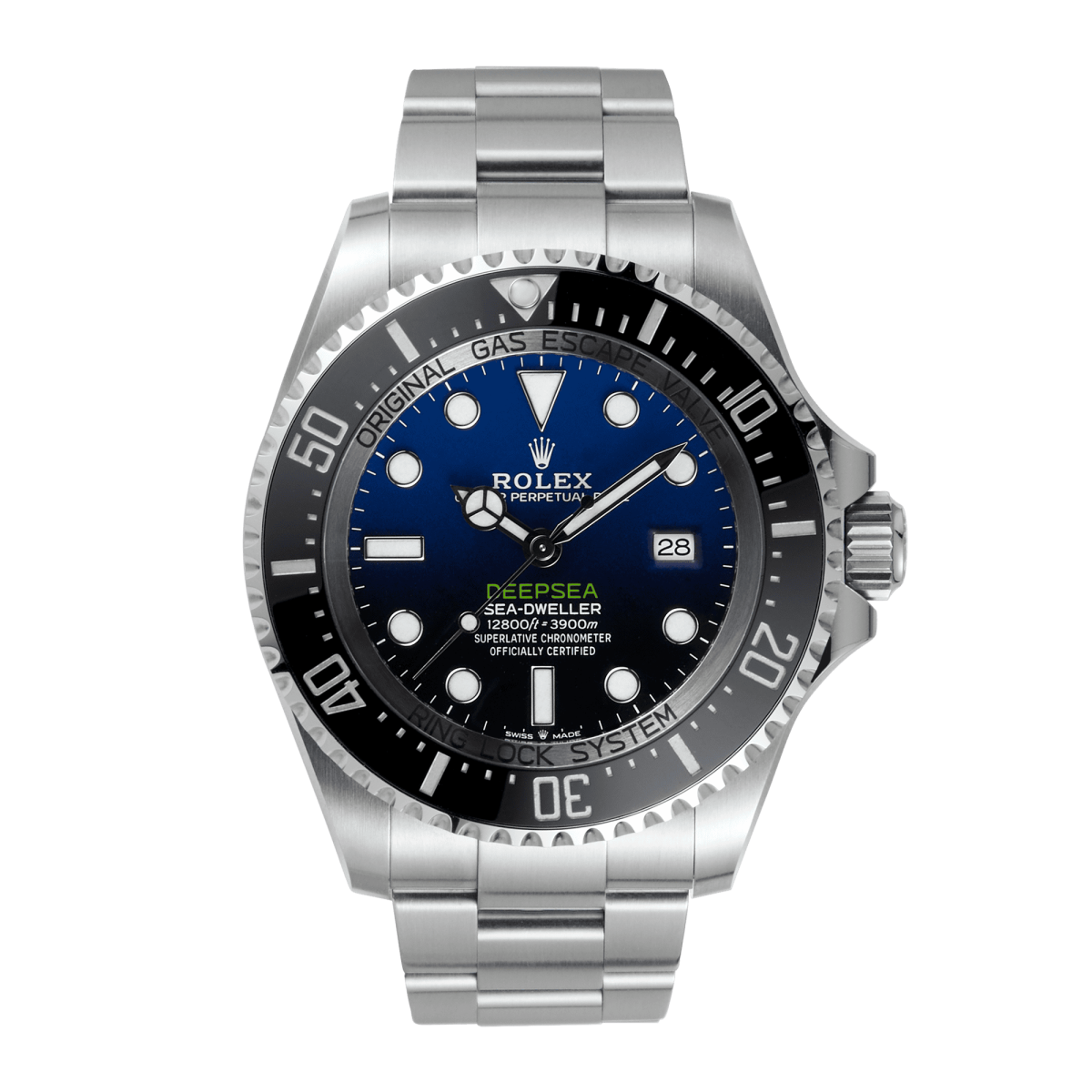 Sea-Dweller Deepsea D-Blue Titanium & Stainless Steel Blue Dial