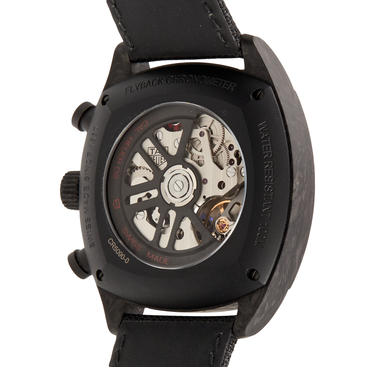 Monza Flyback Chronometer Carbon Skeleton Dial