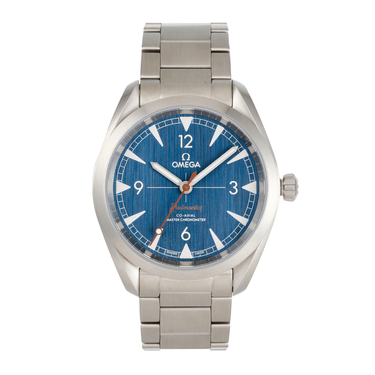 Railmaster 40 Stainless Steel Blue Dial