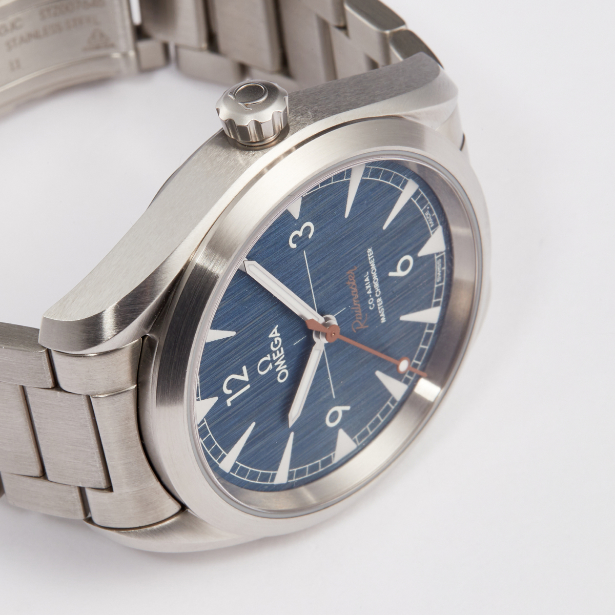 Railmaster 40 Stainless Steel Blue Dial