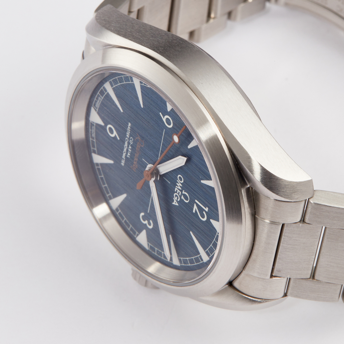 Railmaster 40 Stainless Steel Blue Dial