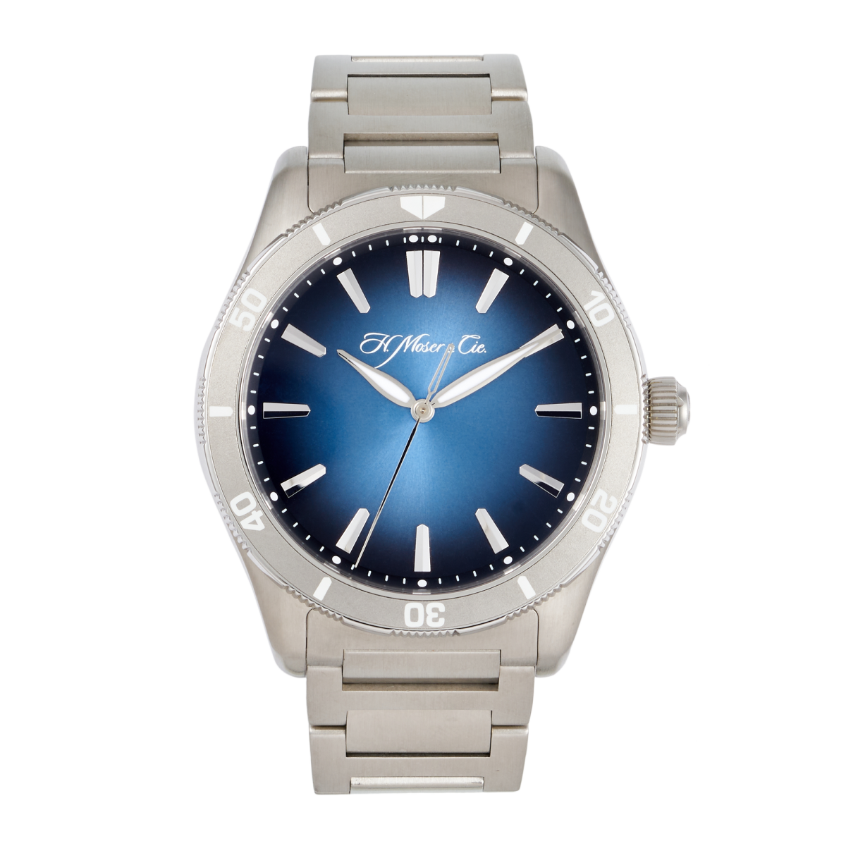 Pioneer Centre Seconds Stainless Steel Blue Dial