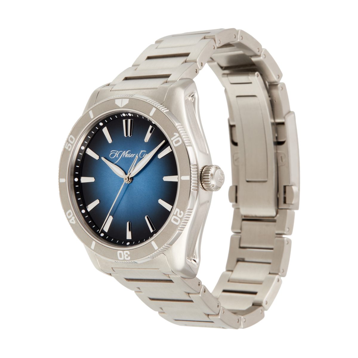 Pioneer Centre Seconds Stainless Steel Blue Dial