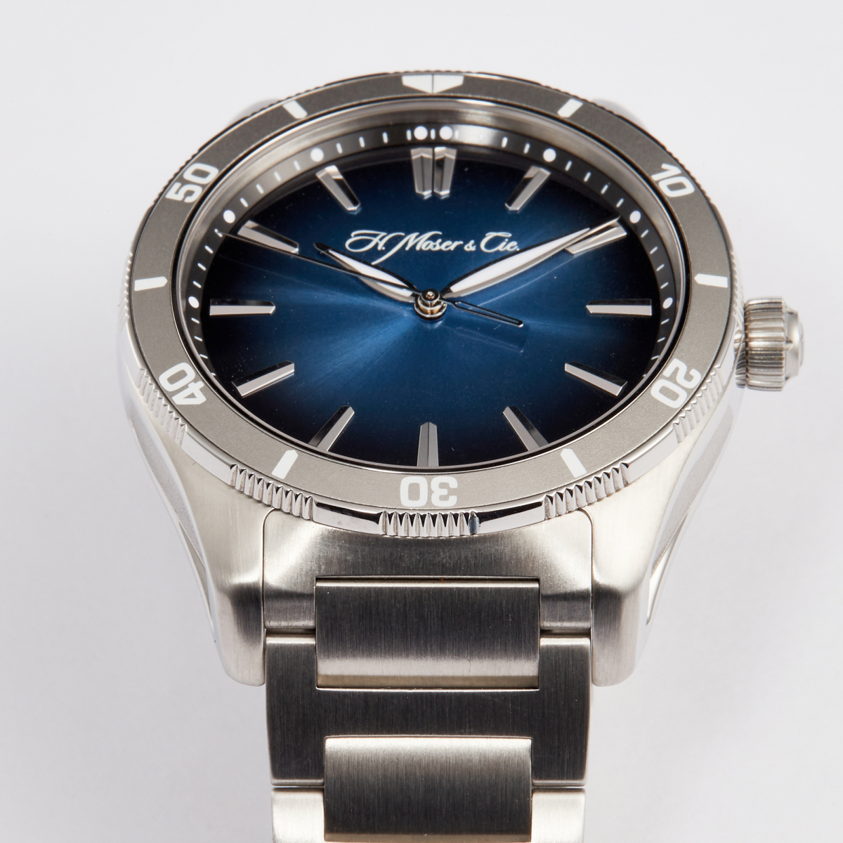 Pioneer Centre Seconds Stainless Steel Blue Dial