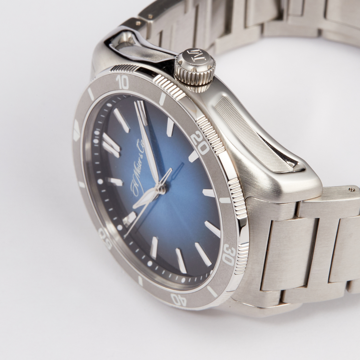 Pioneer Centre Seconds Stainless Steel Blue Dial