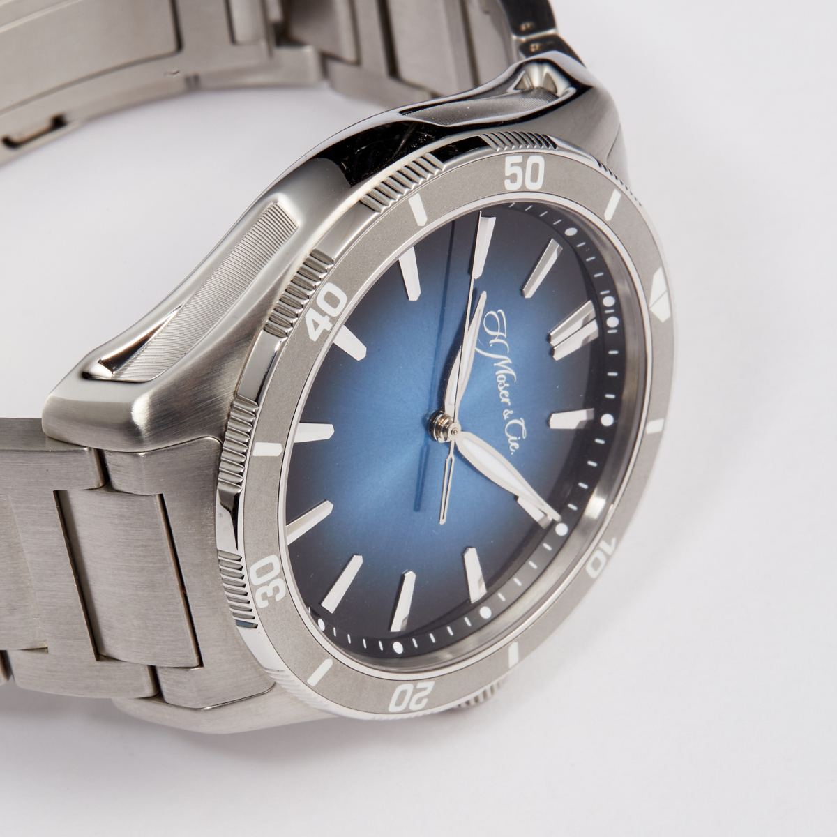 Pioneer Centre Seconds Stainless Steel Blue Dial