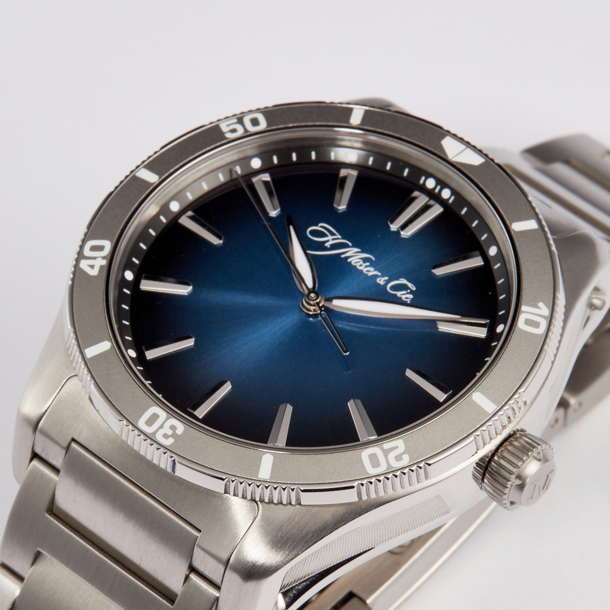 Pioneer Centre Seconds Stainless Steel Blue Dial