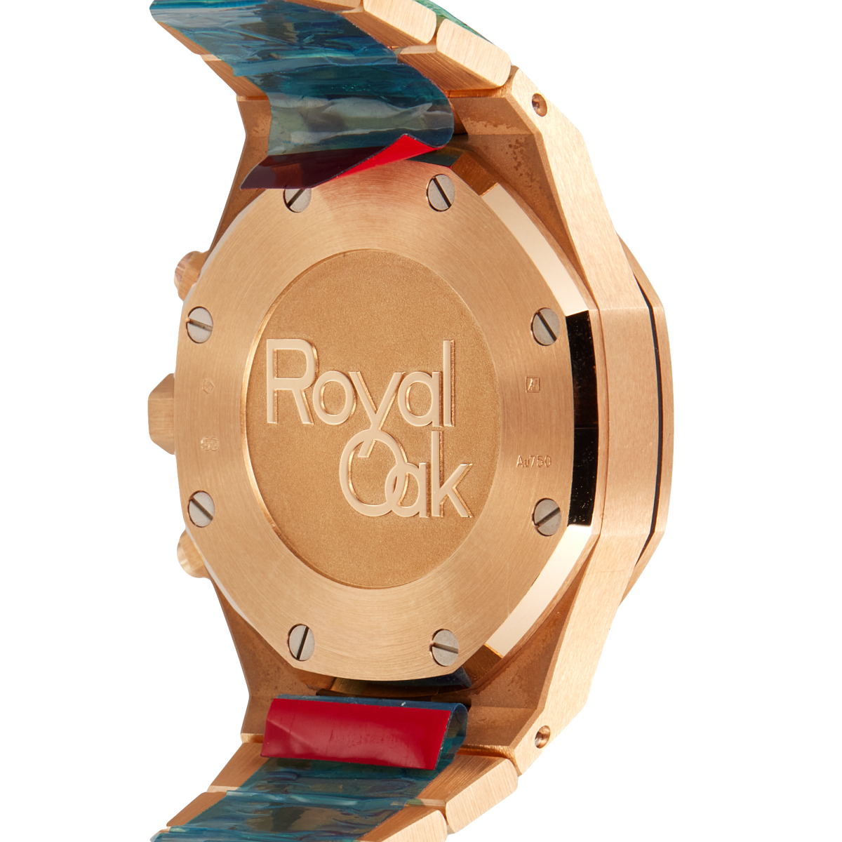 Royal Oak Chronograph 38 Rose Gold Silver Dial