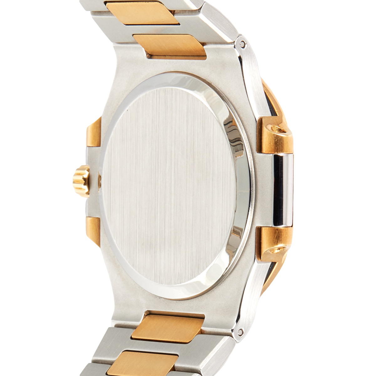 Nautilus 37 Yellow Gold & Stainless Steel White Dial