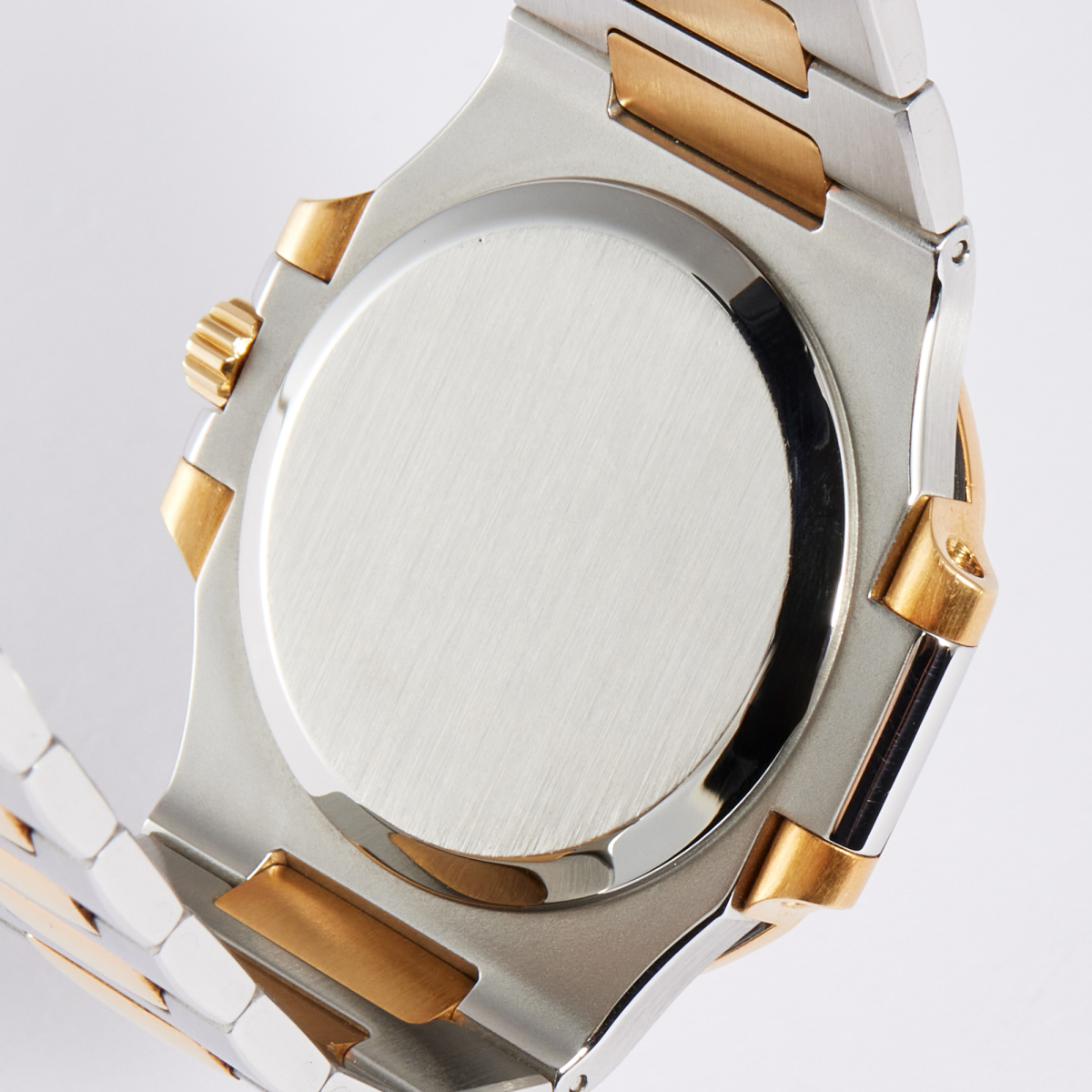 Nautilus 37 Yellow Gold & Stainless Steel White Dial