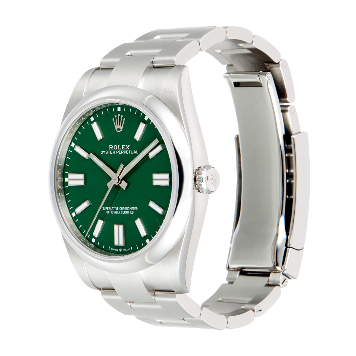 Oyster Perpetual 41 Stainless Steel Green Dial