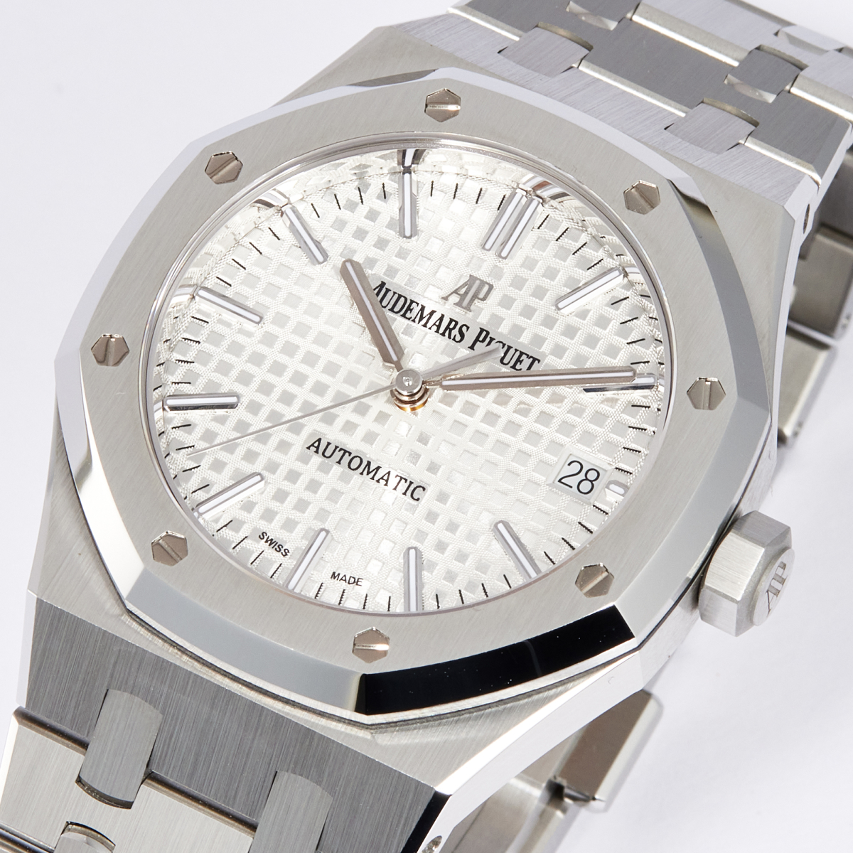 Royal Oak 37 Selfwinding Stainless Steel Silver Dial