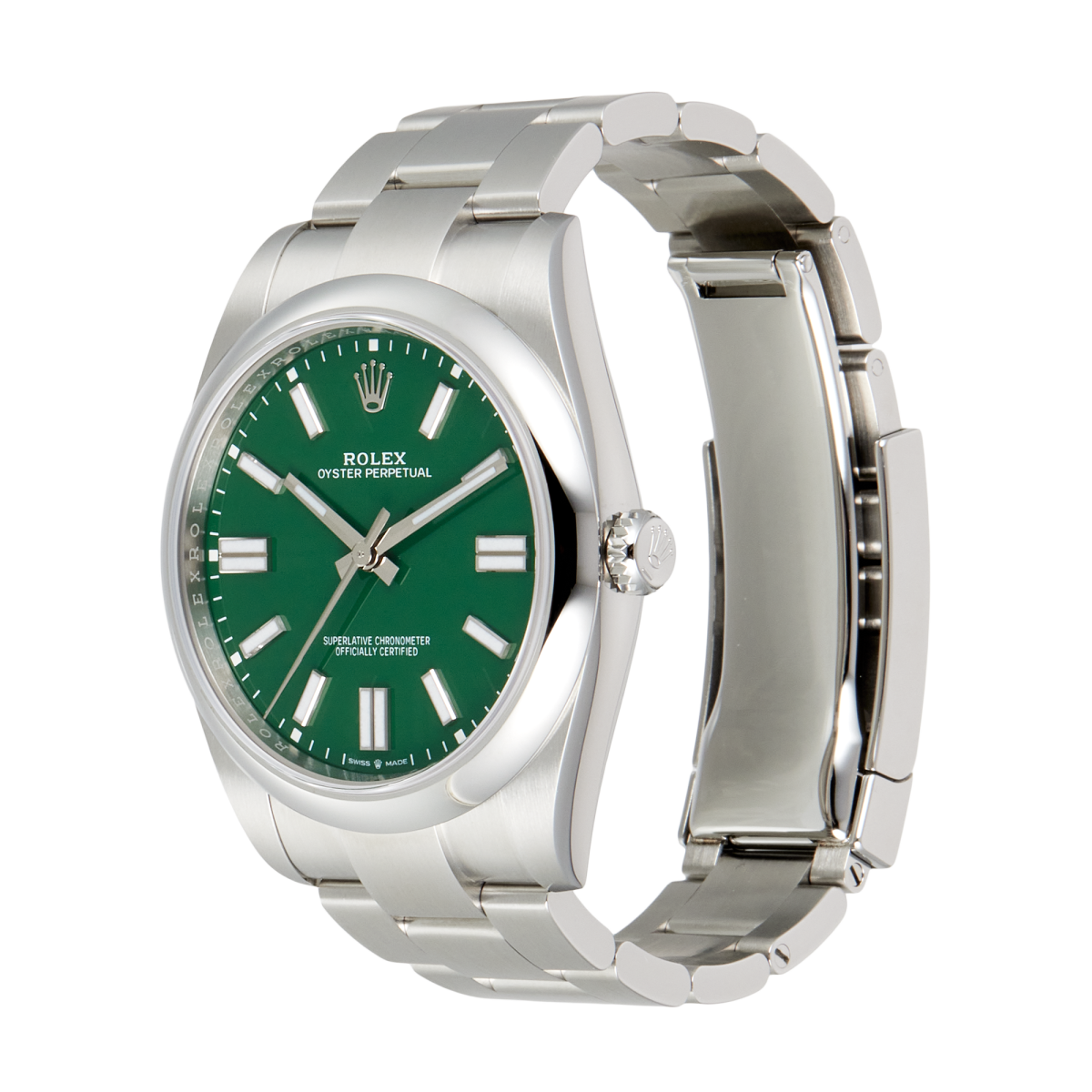 Oyster Perpetual 41 Stainless Steel Green Dial