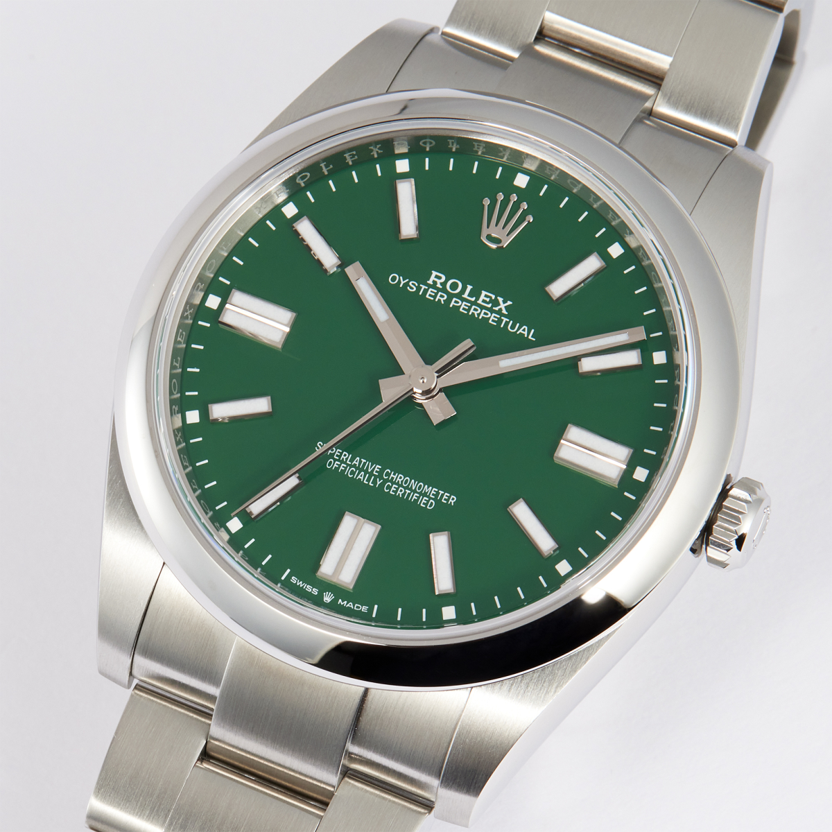 Oyster Perpetual 41 Stainless Steel Green Dial