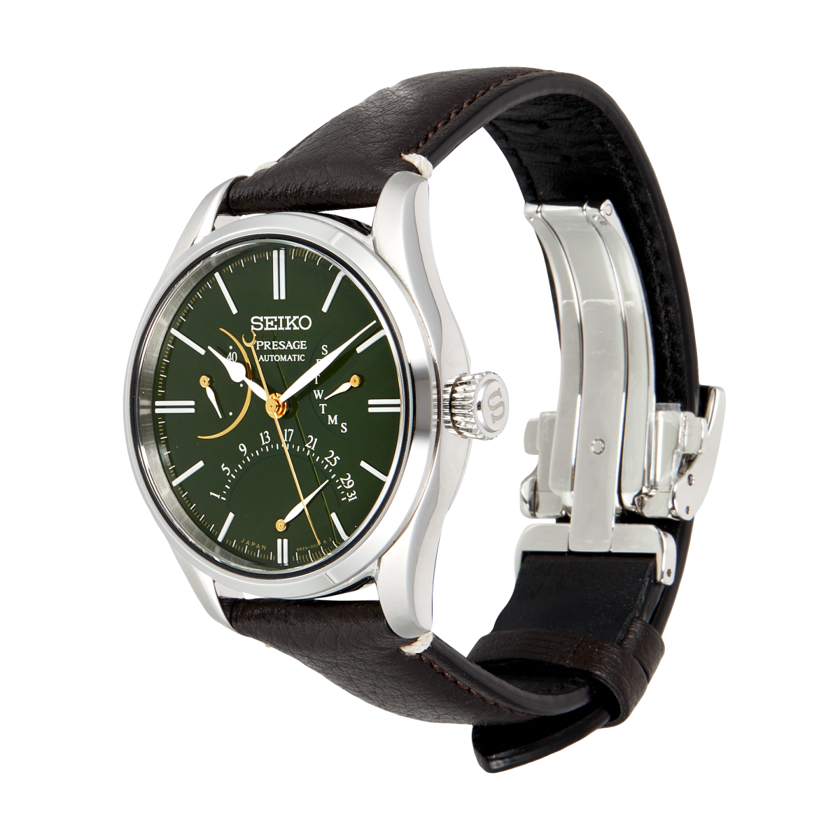 Presage Craftsmanship Series Stainless Steel Green Dial