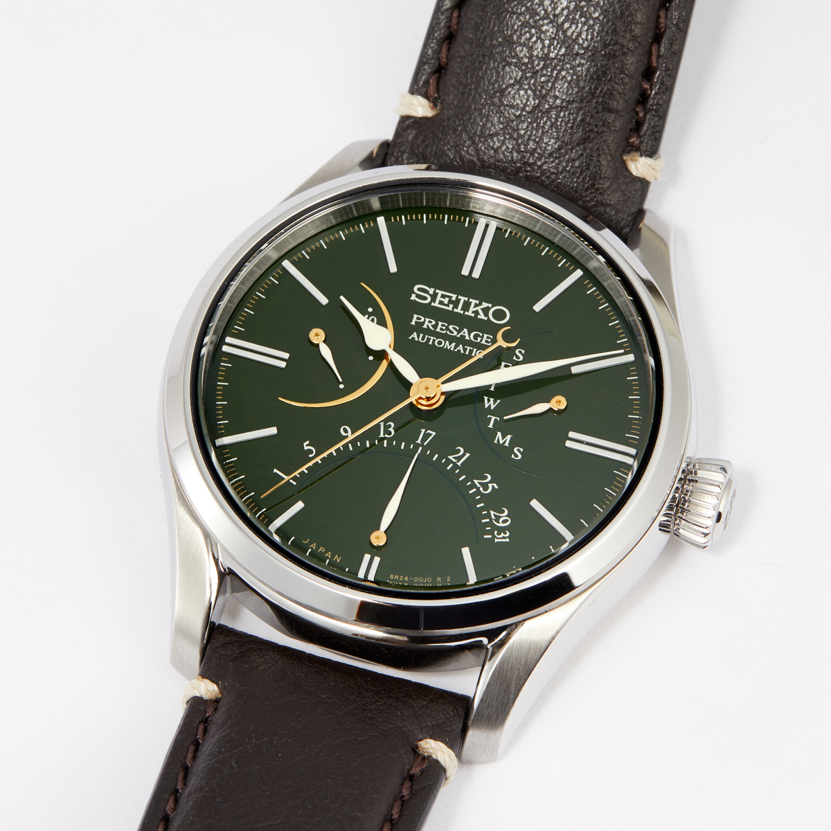 Presage Craftsmanship Series Stainless Steel Green Dial