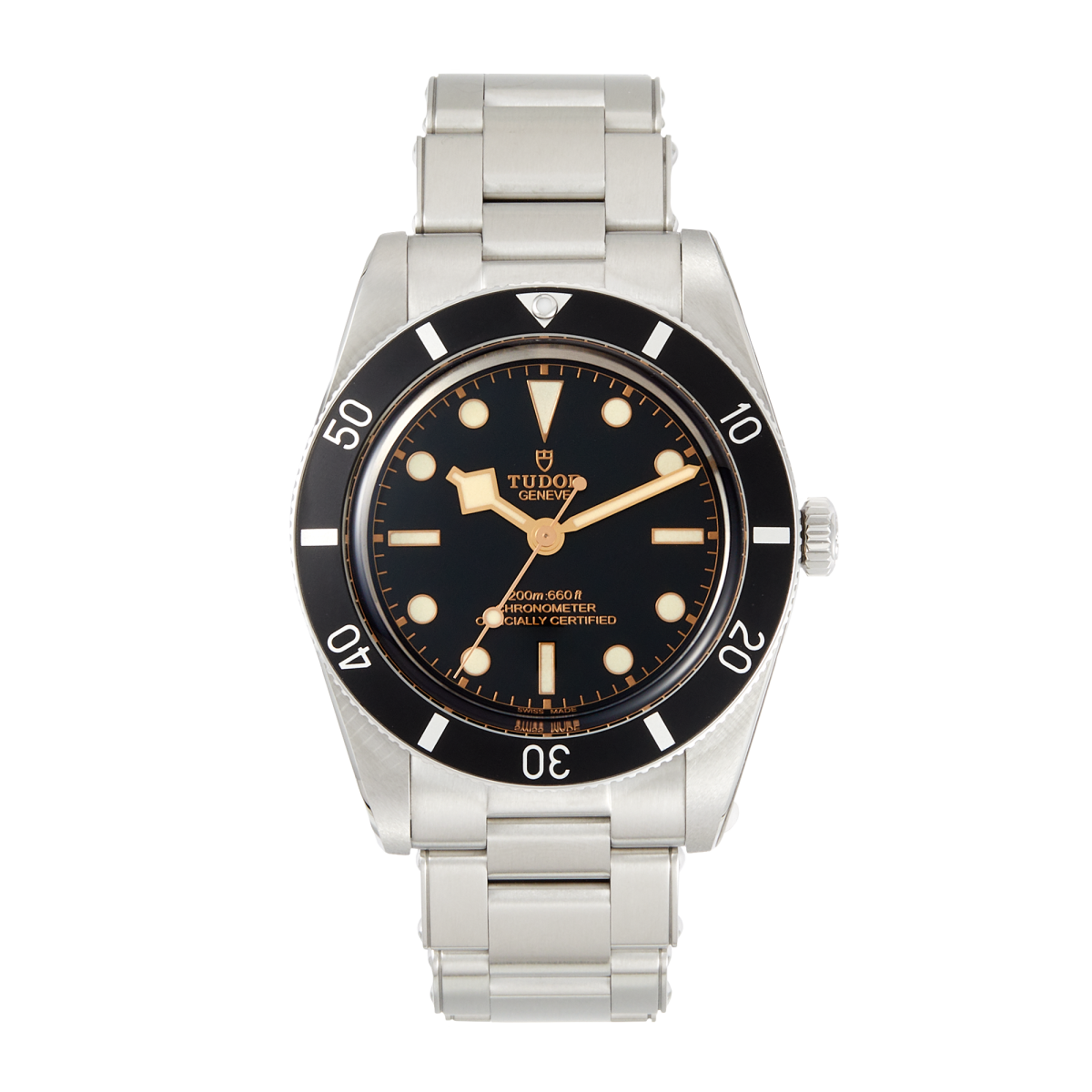 Black Bay 54 Stainless Steel Black Dial