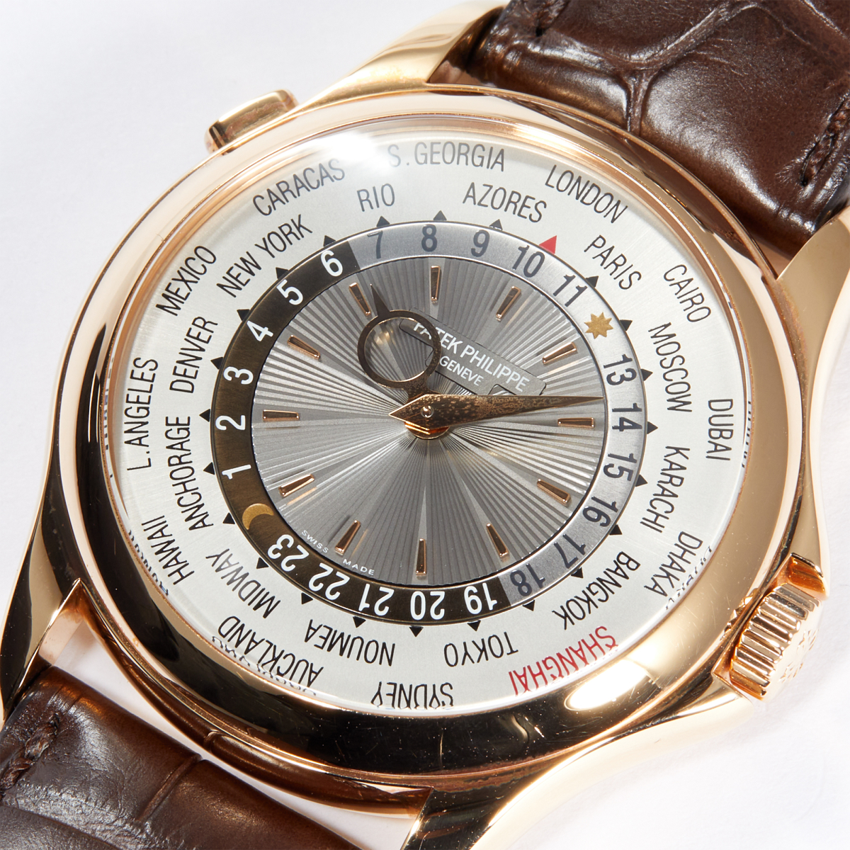 World Time Rose Gold Shanghai Edition