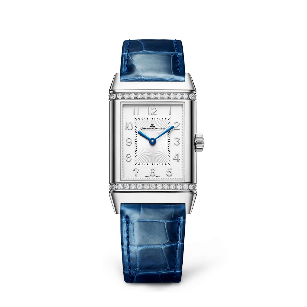 Reverso Classic Duetto Stainless Steel Diamond Grey Dial