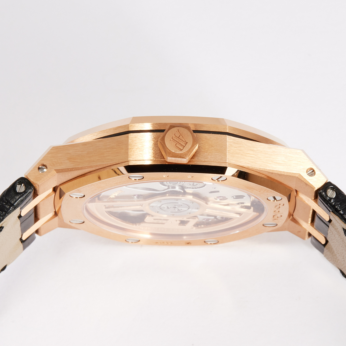 Royal Oak Selfwinding Rose Gold Black Dial 41mm